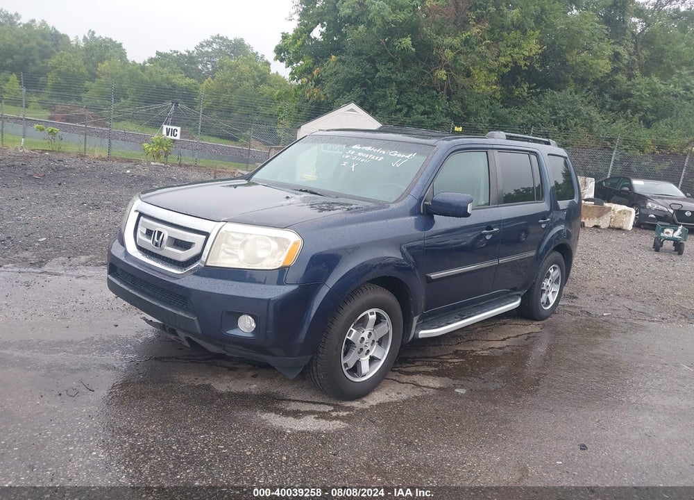 2009 HONDA PILOT TOURING VIN: 5FNYF38989B011011