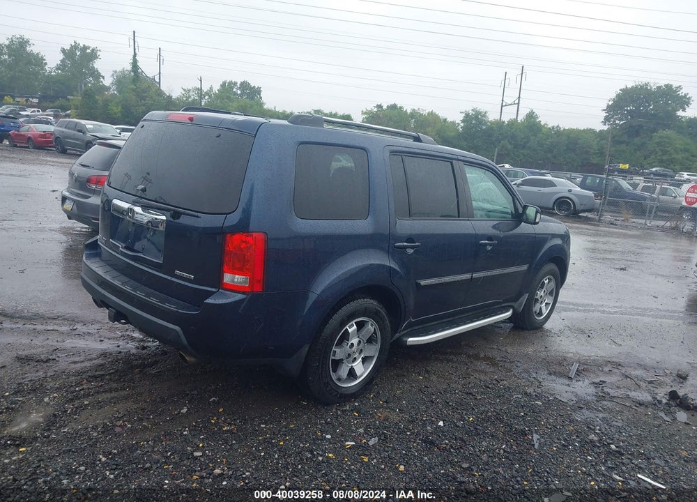2009 HONDA PILOT TOURING VIN: 5FNYF38989B011011