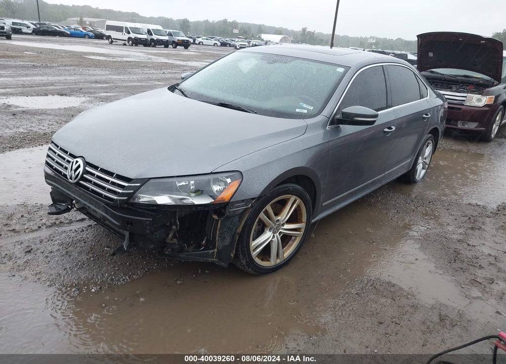 2013 VOLKSWAGEN PASSAT 2.0L TDI SEL PREMIUM VIN: 1VWCN7A38DC135194