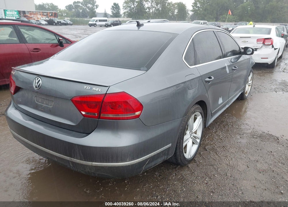 2013 VOLKSWAGEN PASSAT 2.0L TDI SEL PREMIUM VIN: 1VWCN7A38DC135194