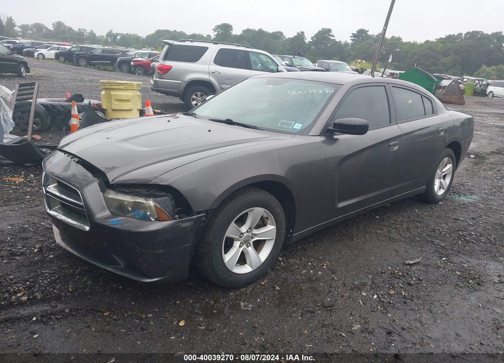 2014 DODGE CHARGER SE VIN: 2C3CDXBG8EH130118