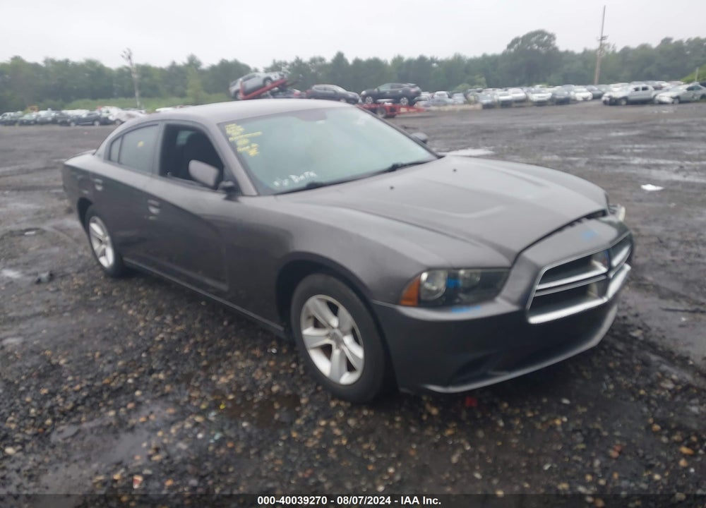 2014 DODGE CHARGER SE VIN: 2C3CDXBG8EH130118