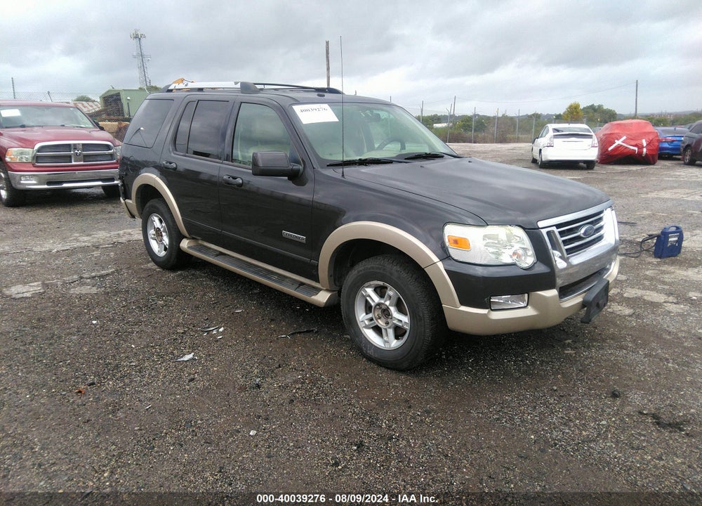 2007 FORD EXPLORER EDDIE BAUER VIN: 1FMEU74E67UB67647