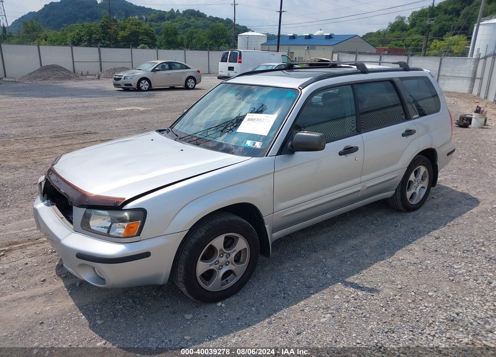2004 SUBARU FORESTER 2.5XS VIN: JF1SG65644H758411