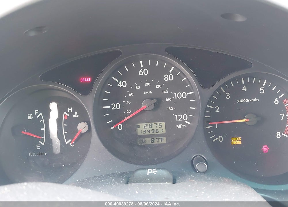 2004 SUBARU FORESTER 2.5XS VIN: JF1SG65644H758411