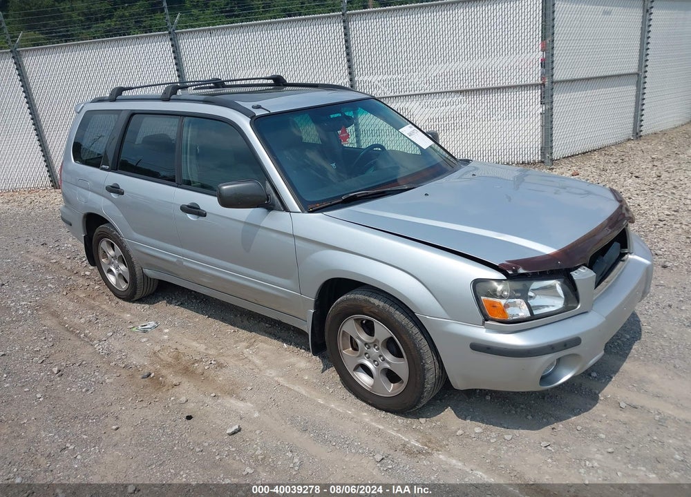 2004 SUBARU FORESTER 2.5XS VIN: JF1SG65644H758411