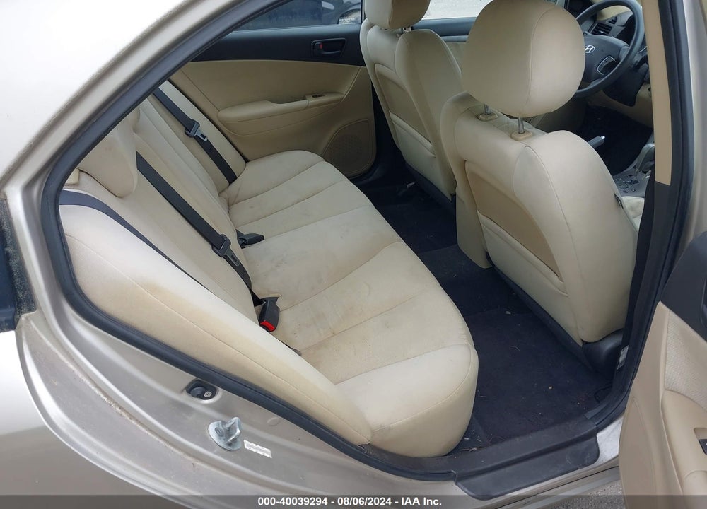 2009 HYUNDAI SONATA GLS VIN: 5NPET46C99H501801