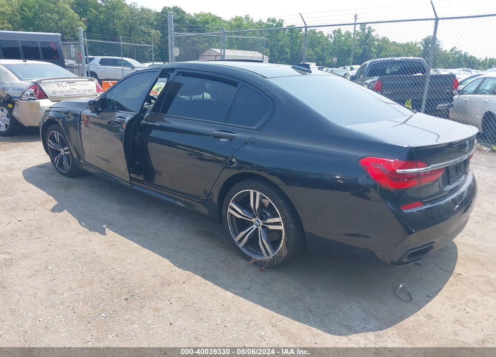 2017 BMW 750I VIN: WBA7F0C37HGM21524