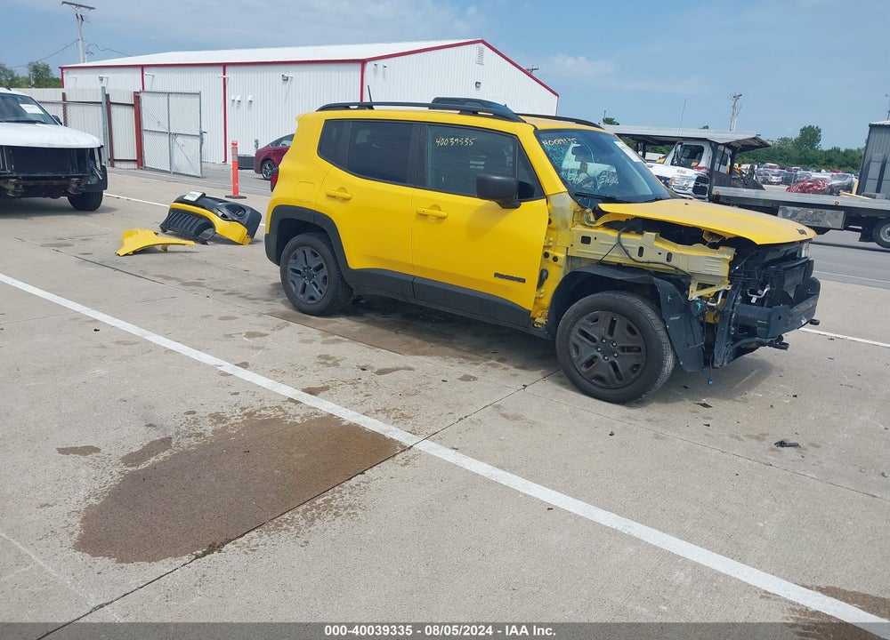 2018 JEEP RENEGADE UPLAND EDITION 4X4 VIN: ZACCJBAB1JPH26094