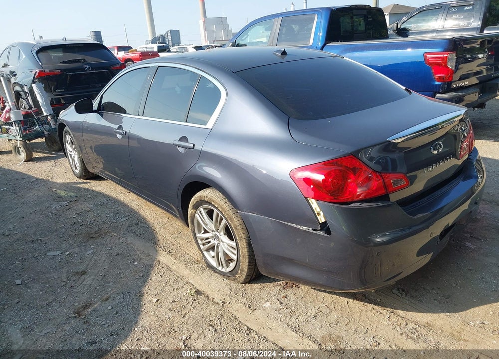 2012 INFINITI G37X VIN: JN1CV6AR1CM671370