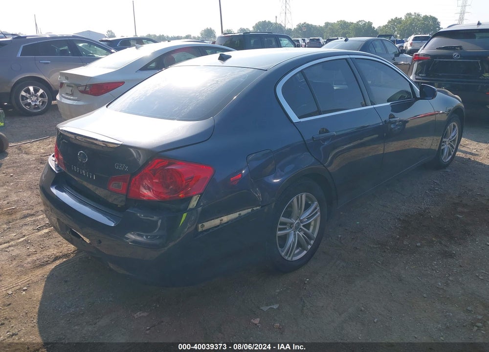 2012 INFINITI G37X VIN: JN1CV6AR1CM671370