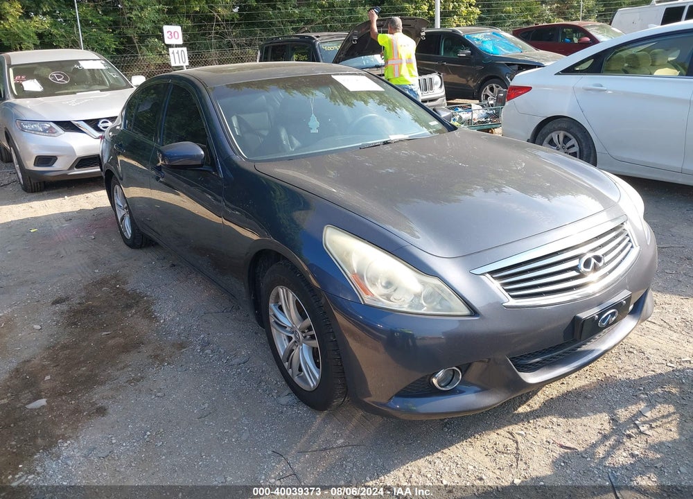 2012 INFINITI G37X VIN: JN1CV6AR1CM671370