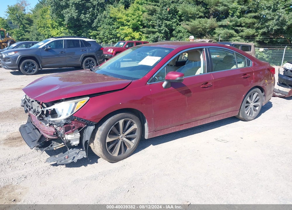 2015 SUBARU LEGACY 2.5I LIMITED VIN: 4S3BNAJ64F3058283