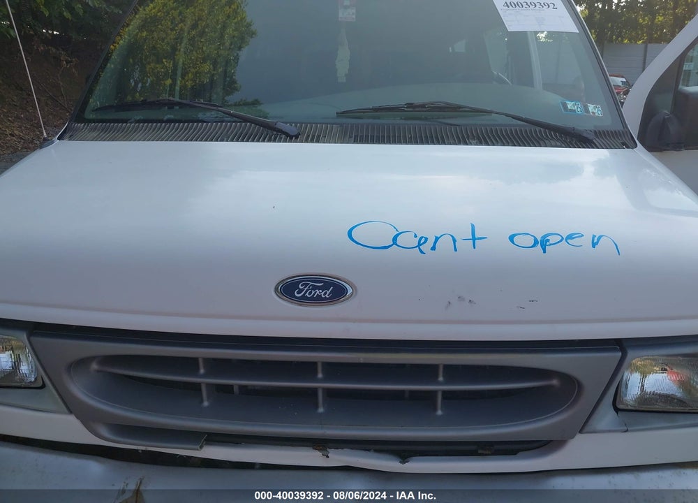 1999 FORD E-150 XL/XLT VIN: 1FMRE11L7XHA95722