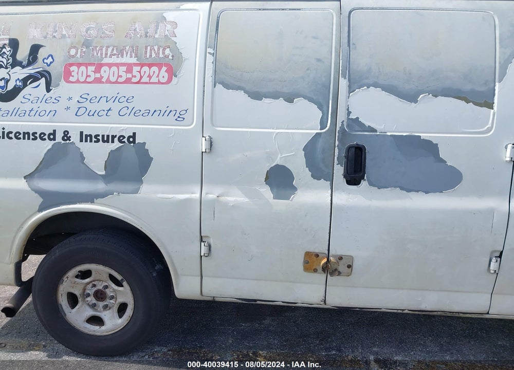 2004 CHEVROLET EXPRESS VIN: 1GCFG15X041156461