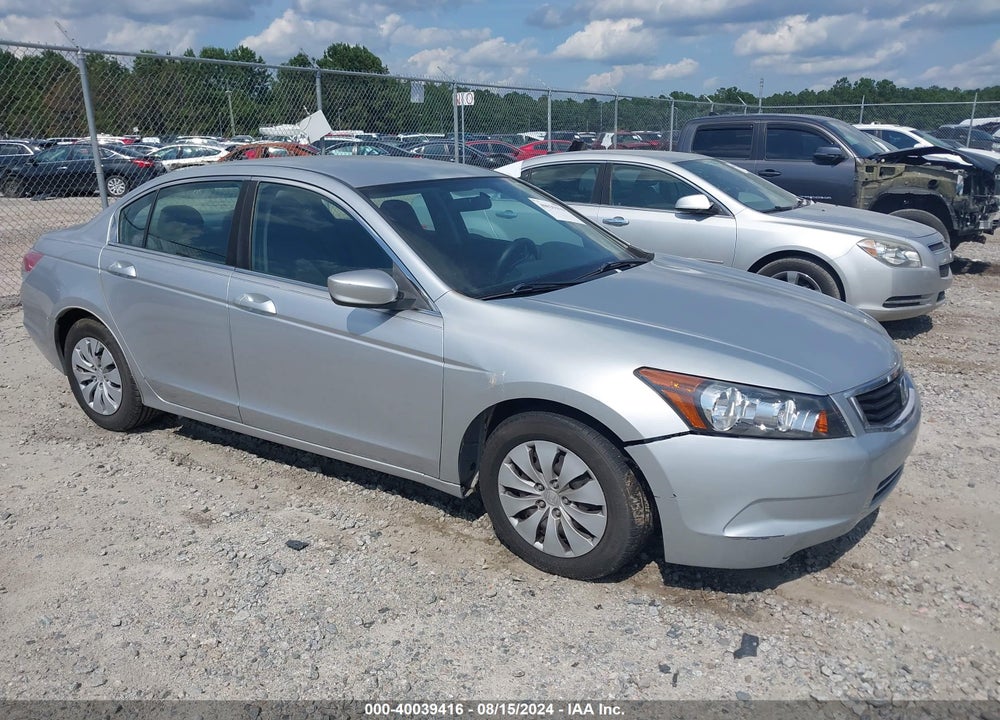 2008 HONDA ACCORD 2.4 LX VIN: 1HGCP26368A123797
