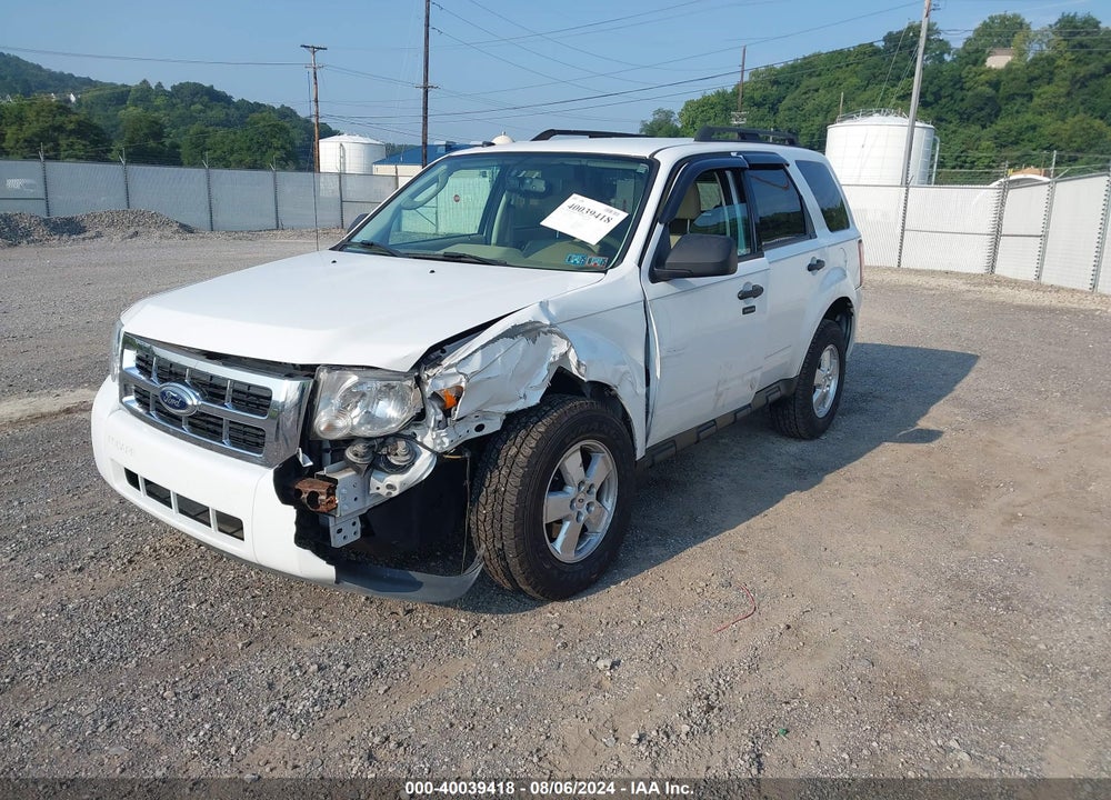 2012 FORD ESCAPE XLT VIN: 1FMCU9D78CKC27163