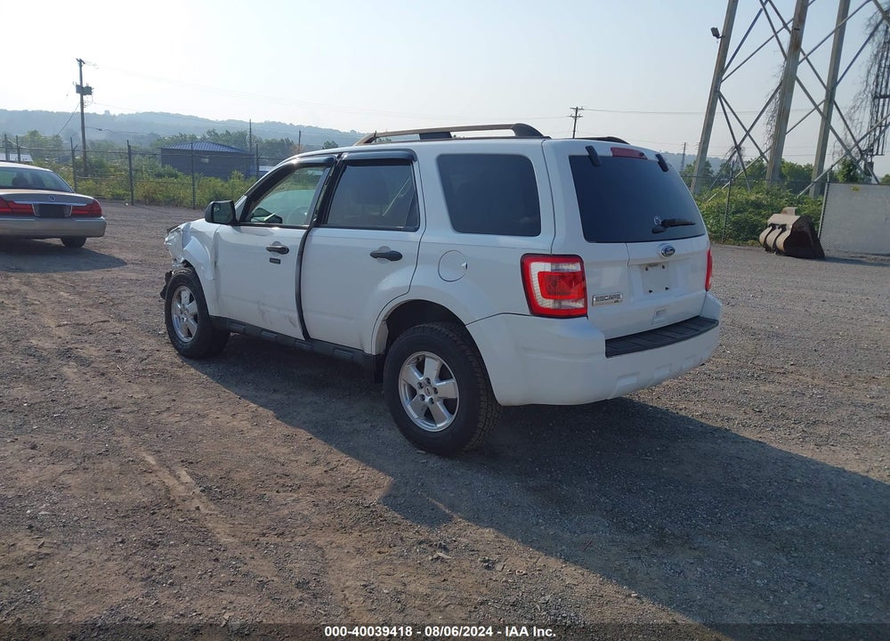 2012 FORD ESCAPE XLT VIN: 1FMCU9D78CKC27163