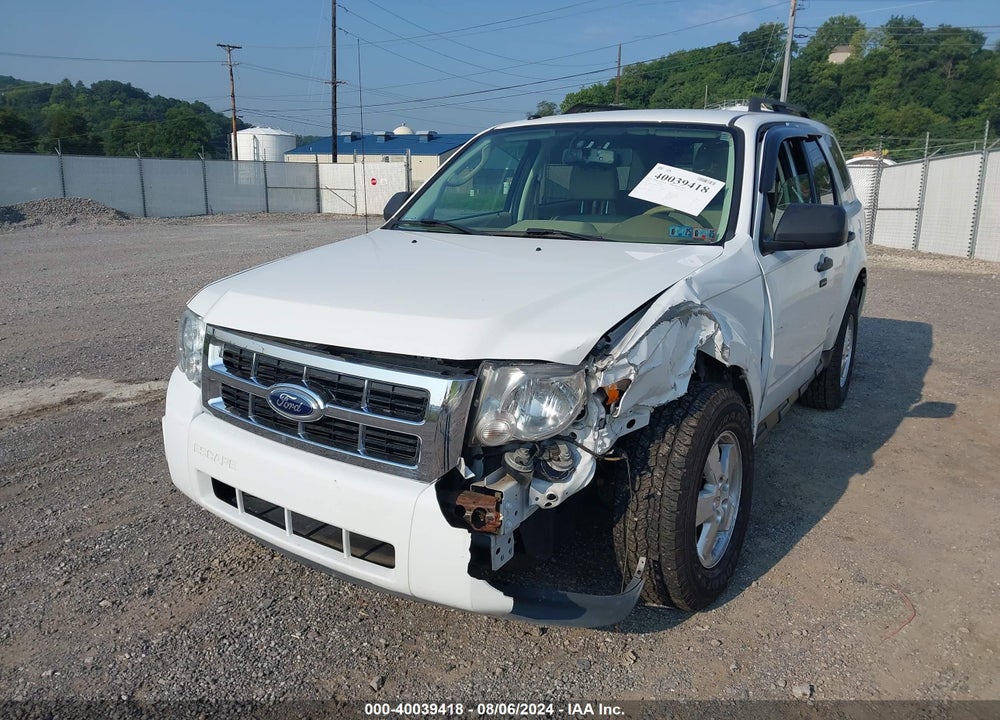 2012 FORD ESCAPE XLT VIN: 1FMCU9D78CKC27163