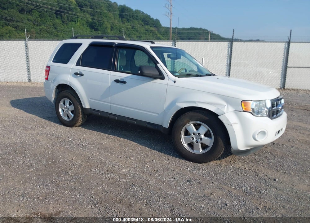 2012 FORD ESCAPE XLT VIN: 1FMCU9D78CKC27163