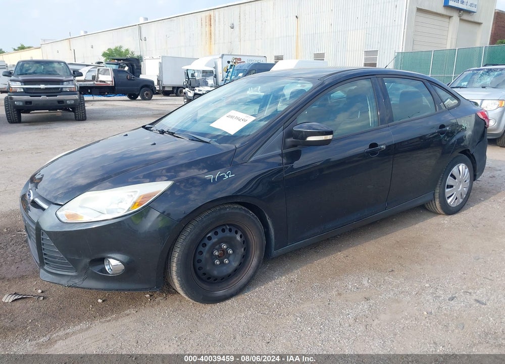 2012 FORD FOCUS SE VIN: 1FAHP3F2XCL346543