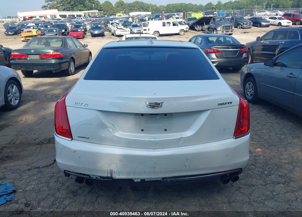 2016 CADILLAC CT6 TWIN TURBO PREMIUM LUXURY VIN: 1G6KG5R65GU166819