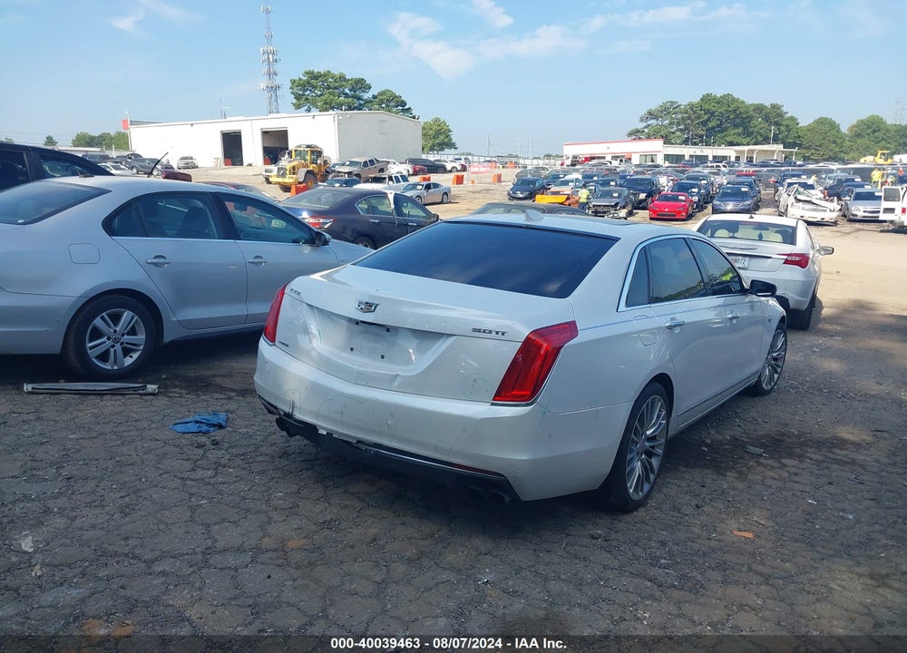2016 CADILLAC CT6 TWIN TURBO PREMIUM LUXURY VIN: 1G6KG5R65GU166819