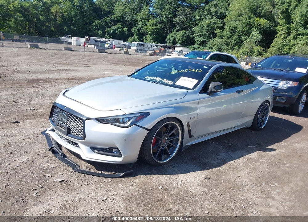 2017 INFINITI Q60 3.0T RED SPORT 400 VIN: JN1FV7EL7HM700242