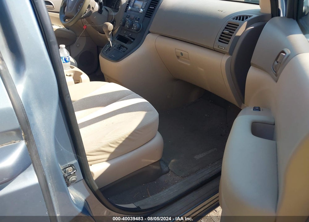 2009 KIA SEDONA LX VIN: KNDMB233396286711