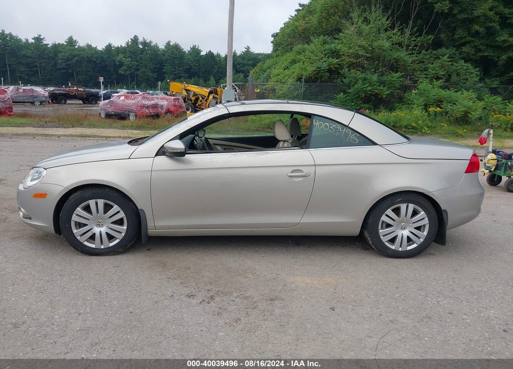 2009 VOLKSWAGEN EOS KOMFORT VIN: WVWBA71FX9V012559