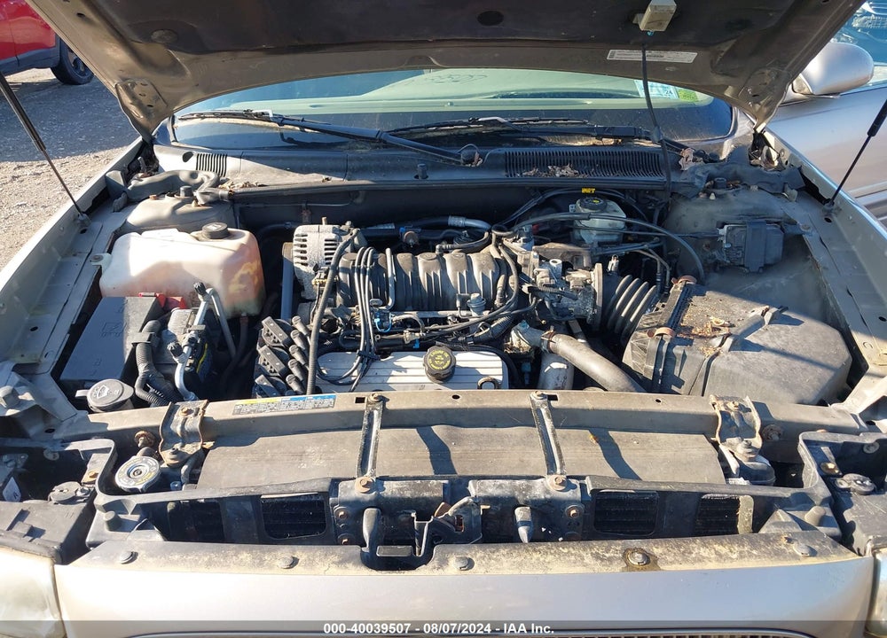2002 BUICK LESABRE CUSTOM VIN: 1G4HP54K924116005