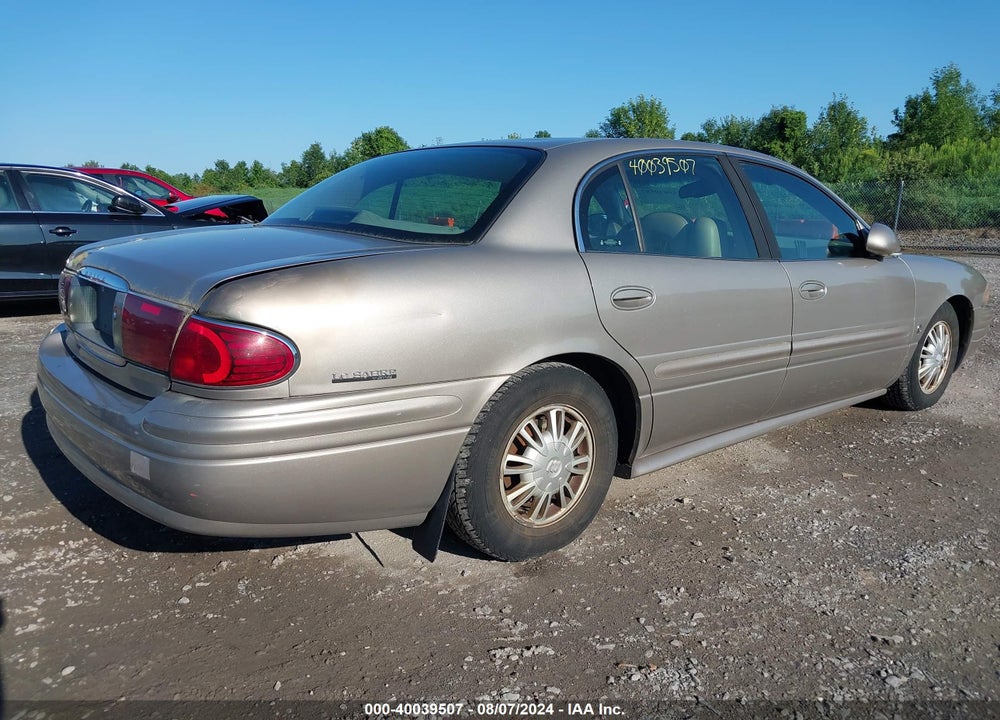 2002 BUICK LESABRE CUSTOM VIN: 1G4HP54K924116005
