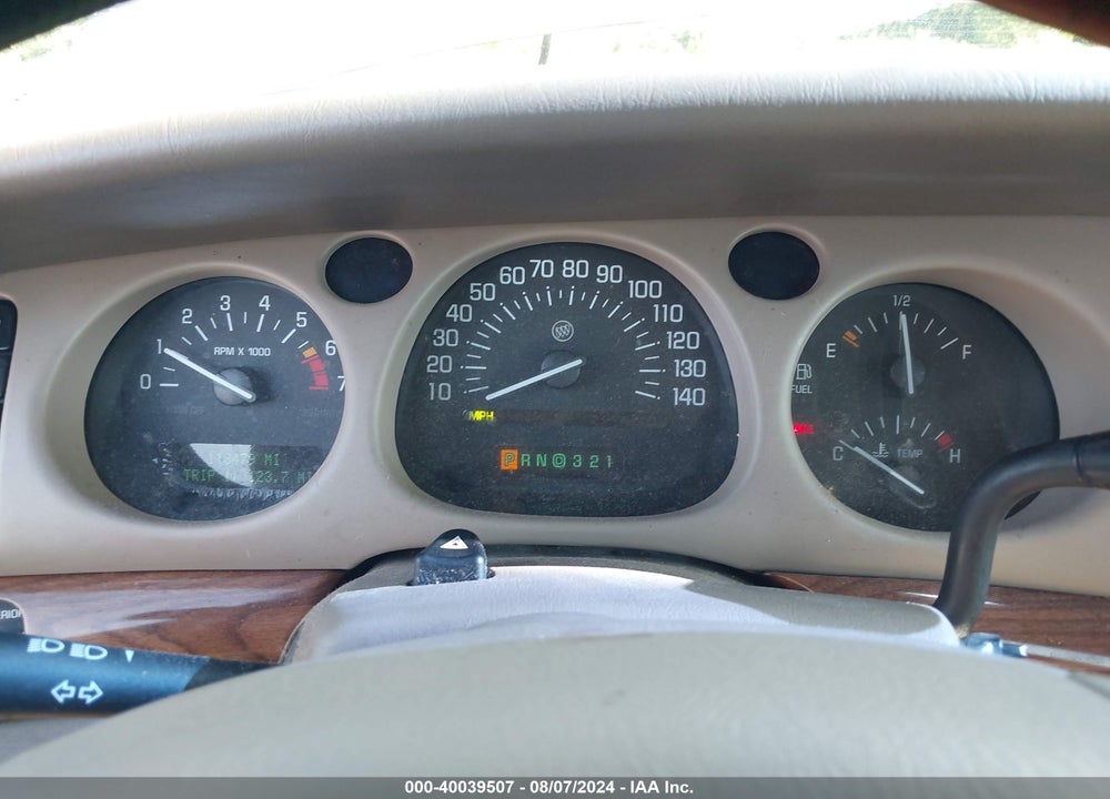 2002 BUICK LESABRE CUSTOM VIN: 1G4HP54K924116005