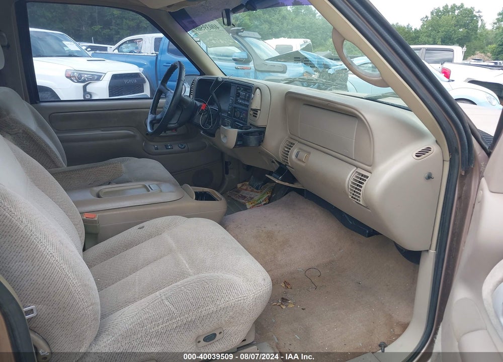 1997 CHEVROLET K1500 FLEETSIDE VIN: 2GCEK19R3V1133676
