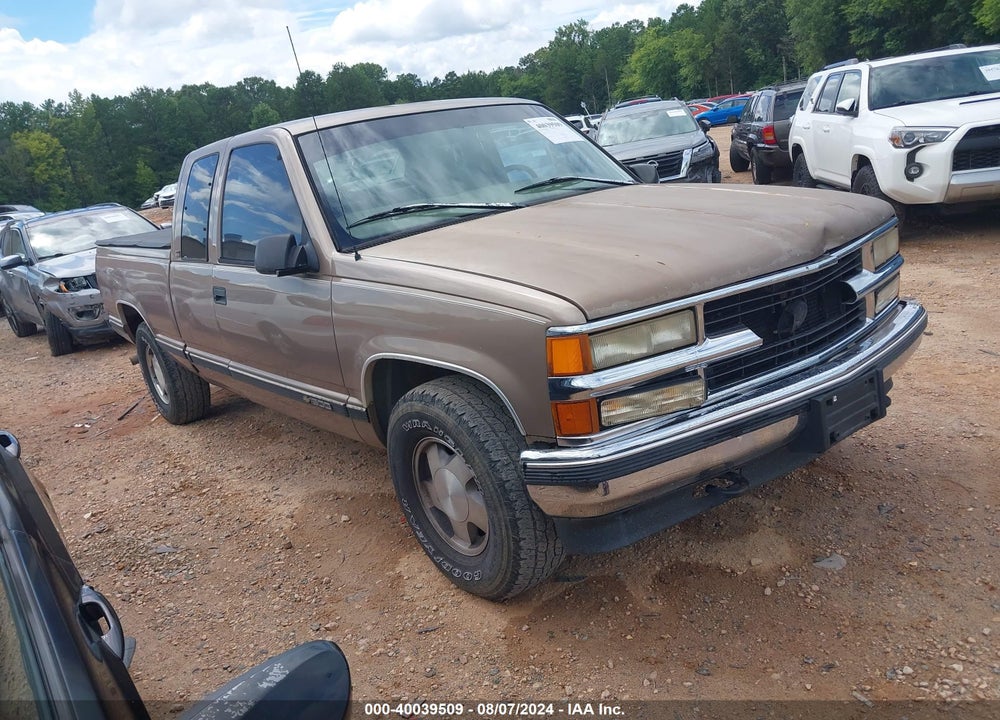 1997 CHEVROLET K1500 FLEETSIDE VIN: 2GCEK19R3V1133676