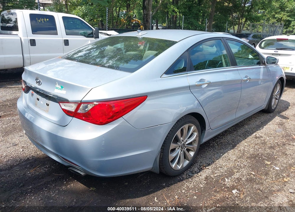 2013 HYUNDAI SONATA SE VIN: 5NPEC4AC0DH801727