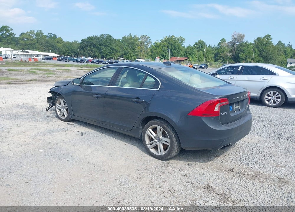 2014 VOLVO S60 T5 VIN: YV1612FH7E2284586