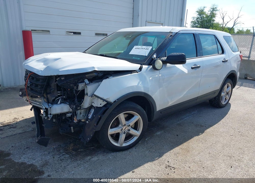 2016 FORD UTILITY POLICE INTERCEPTOR VIN: 1FM5K8AR3GGD31664
