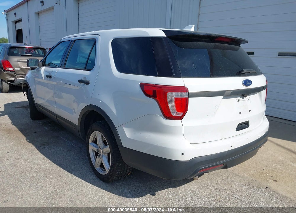 2016 FORD UTILITY POLICE INTERCEPTOR VIN: 1FM5K8AR3GGD31664