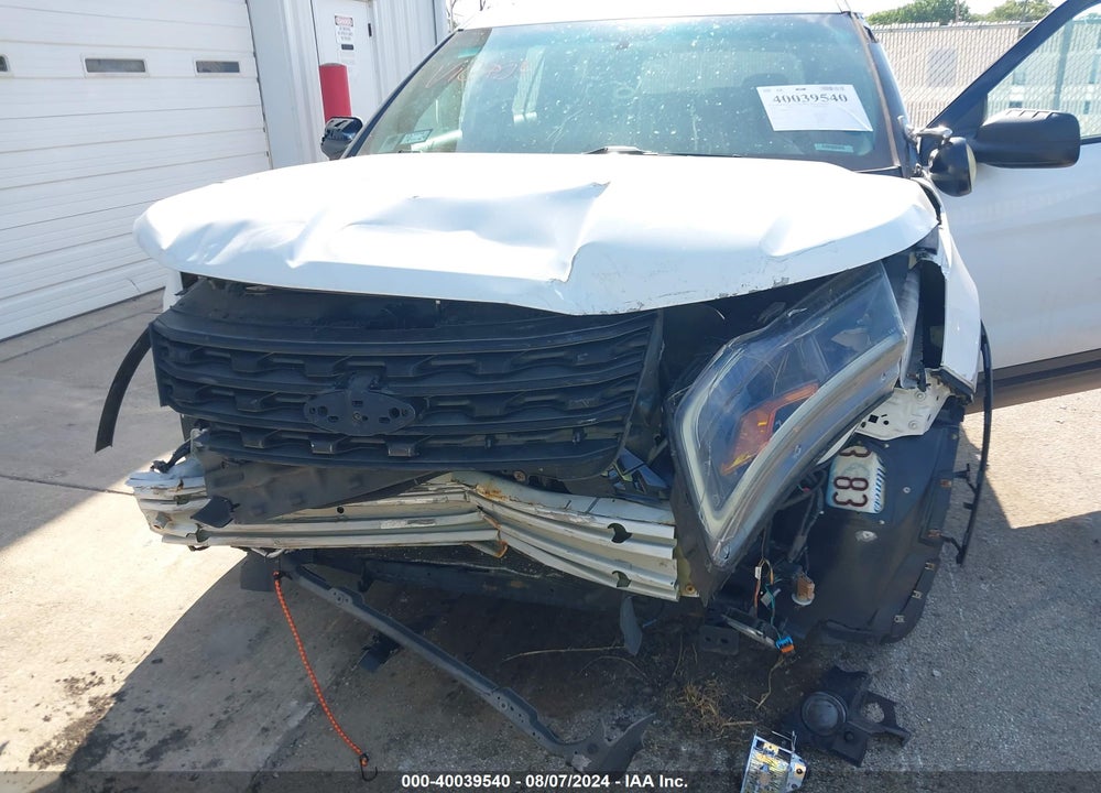 2016 FORD UTILITY POLICE INTERCEPTOR VIN: 1FM5K8AR3GGD31664