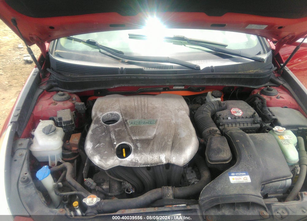 2012 HYUNDAI SONATA HYBRID VIN: KMHEC4A44CA043045
