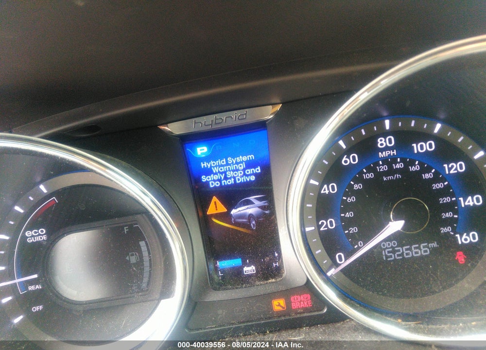 2012 HYUNDAI SONATA HYBRID VIN: KMHEC4A44CA043045