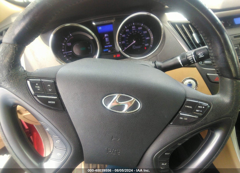 2012 HYUNDAI SONATA HYBRID VIN: KMHEC4A44CA043045