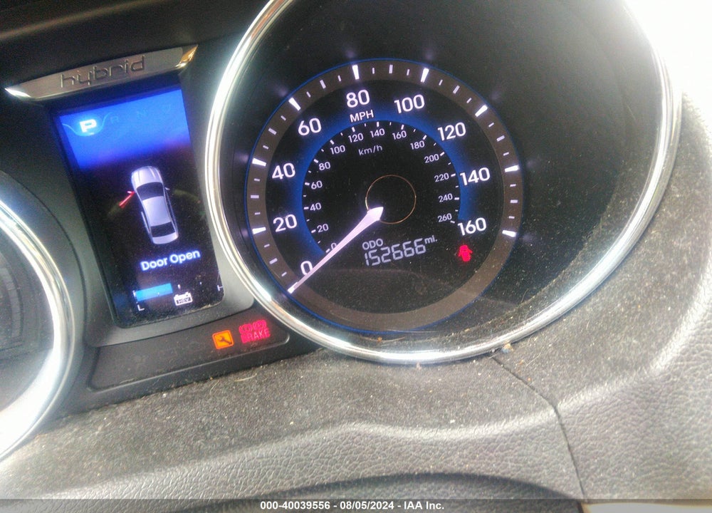 2012 HYUNDAI SONATA HYBRID VIN: KMHEC4A44CA043045