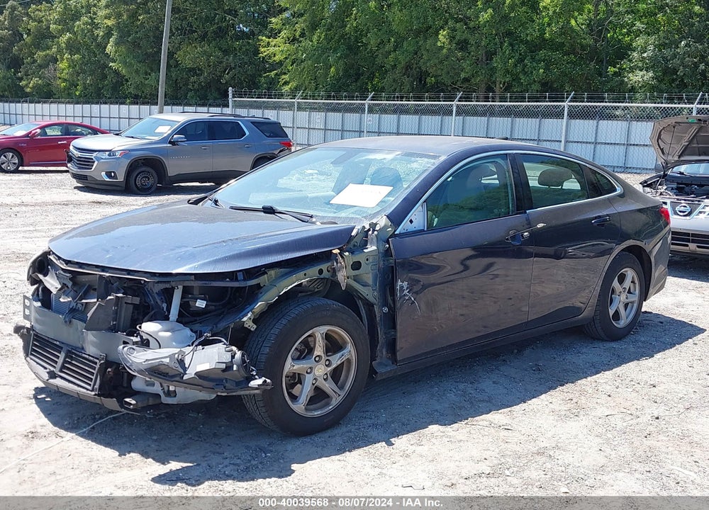 2016 CHEVROLET MALIBU VIN: 1G1ZB5STXGF356865