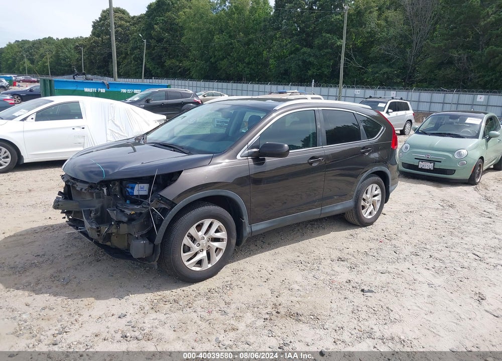 2015 HONDA CR-V EX-L VIN: 2HKRM3H77FH512929