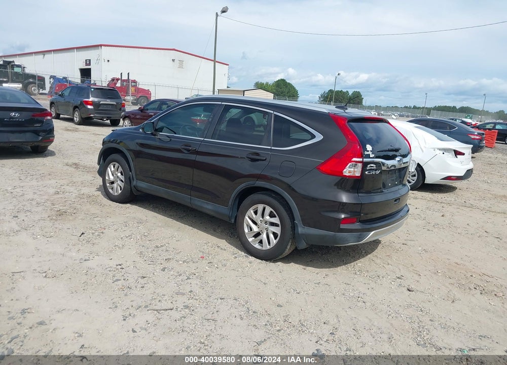 2015 HONDA CR-V EX-L VIN: 2HKRM3H77FH512929