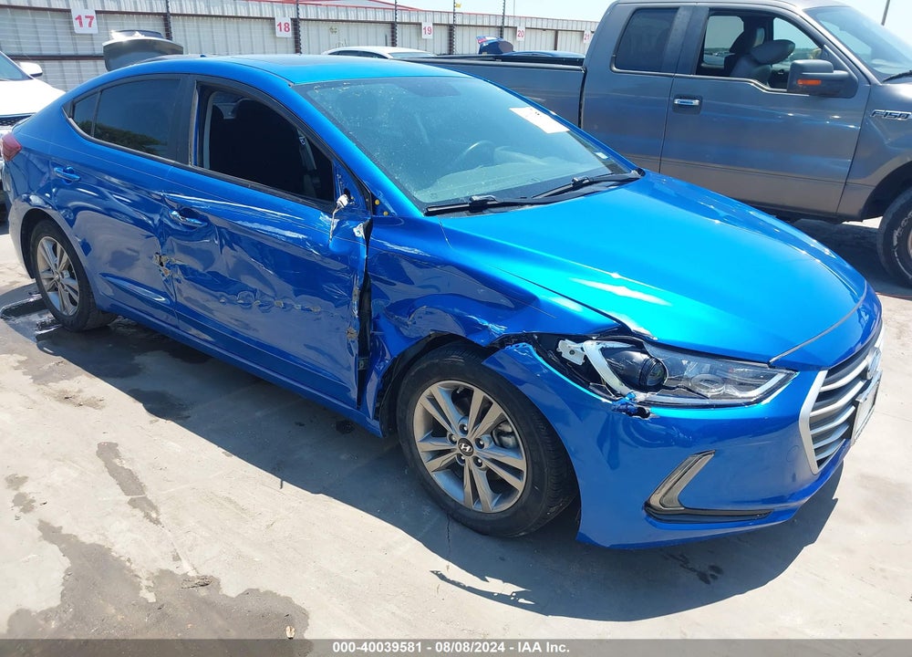 2017 HYUNDAI ELANTRA VALUE EDITION VIN: KMHD84LF5HU398355