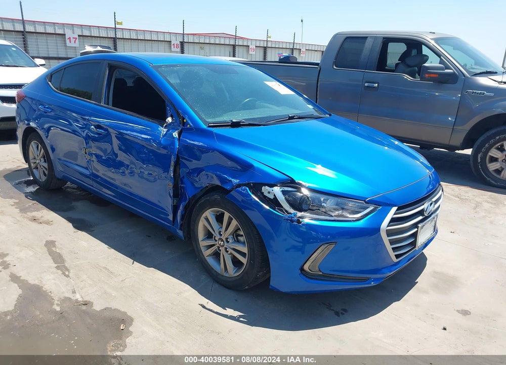 2017 HYUNDAI ELANTRA VALUE EDITION VIN: KMHD84LF5HU398355