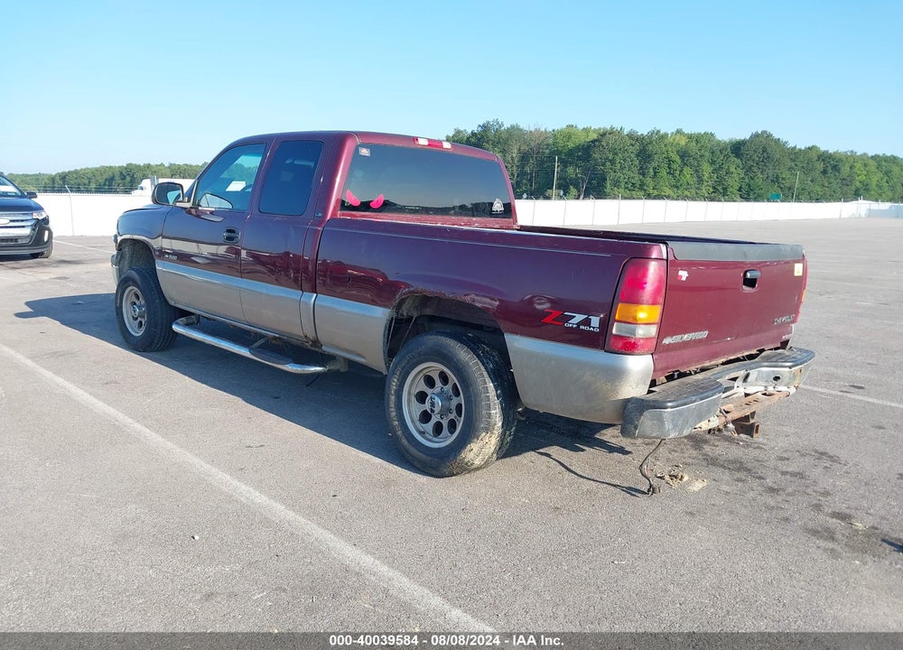 2001 CHEVROLET SILVERADO 1500 LS VIN: 2GCEK19V611341445